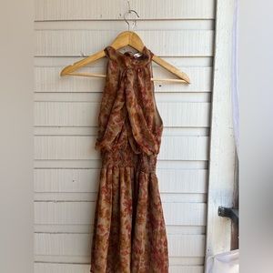 Halter Top floral dress